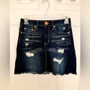EUC No Boundaries Denim Skirt